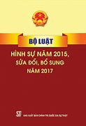 Luật Sửa Đổi Bổ Sung Bộ Luật Hình Sự Năm 2015