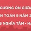 Ôn Tập Giữa Học Kì 1 Lớp 8 Môn Anh