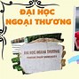 Số Lượng Sinh Viên Đại Học Ngoại Thương